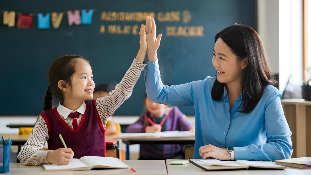 jaga kesehatan mental guru dengan melakukan hal menyenangkan bersama murid